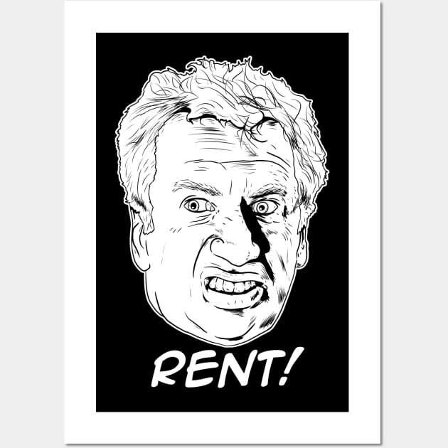 Mr. Ditkovich - Rent! - Spider-Man Wall Art by Black Snow Comics